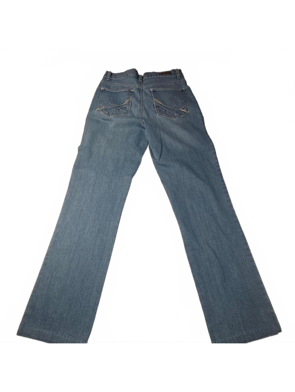 Lee Classic Fit Womens Medium Blue Denim Jeans Size 8 - Picture 2 of 11